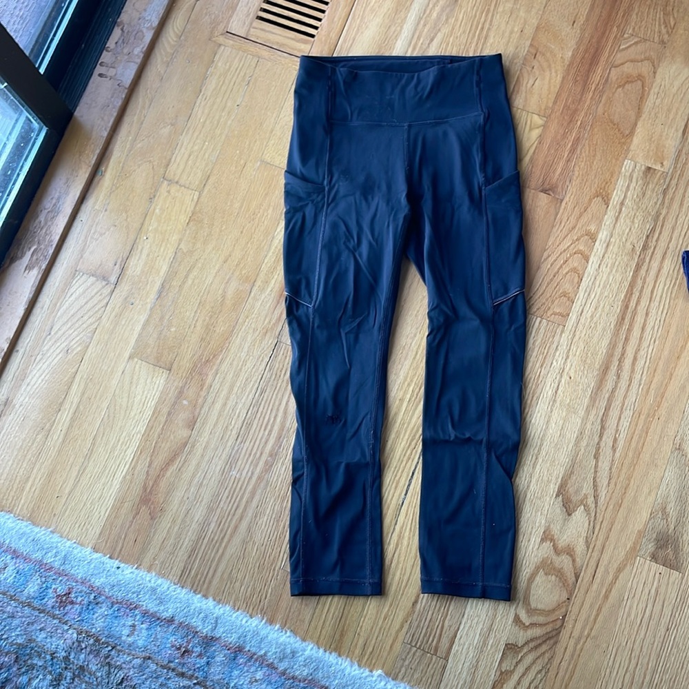 lululemon cropped leggings size 2